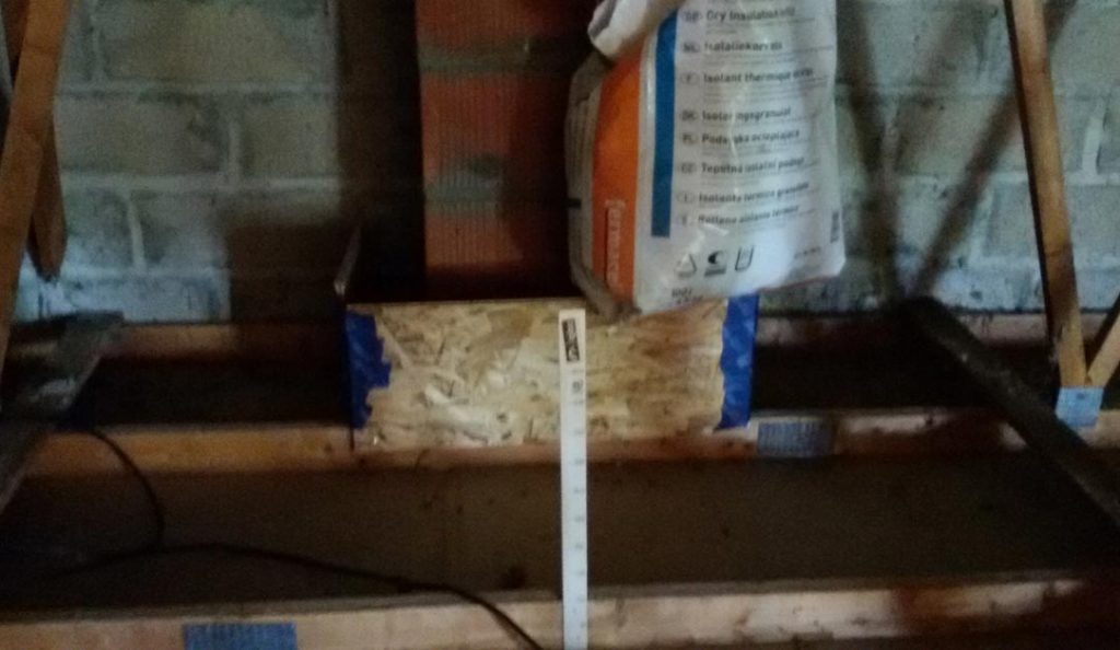 Arrêtoir autour des conduits de fumée - Isolation des combles