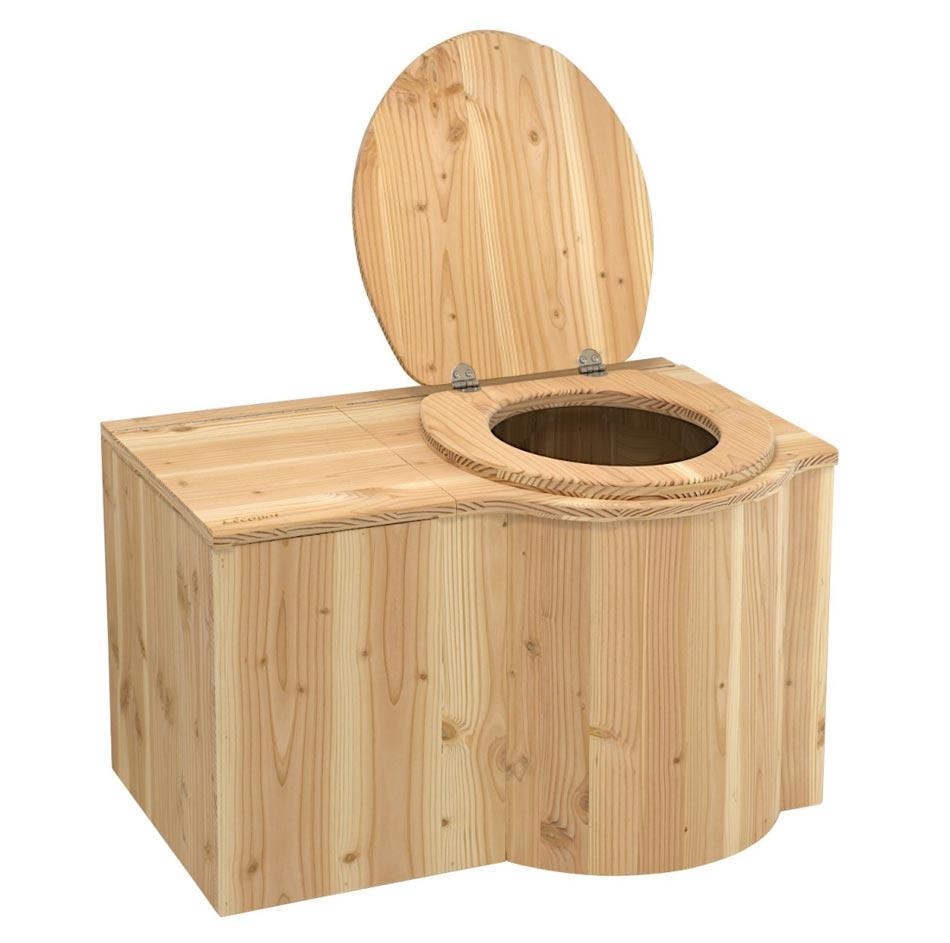 Toilettes sèches en bois